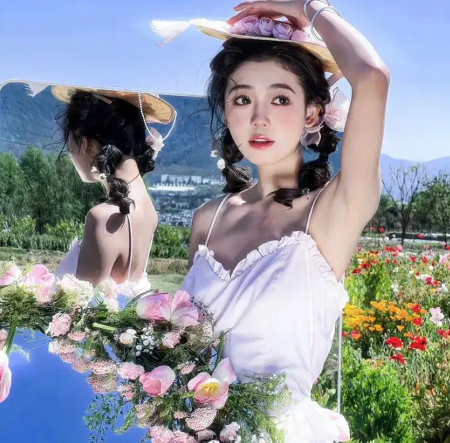 女生联谊会的美女粘球